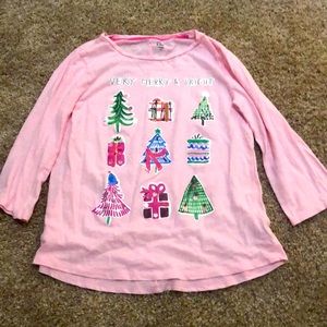 Shirt with cropped sleeves